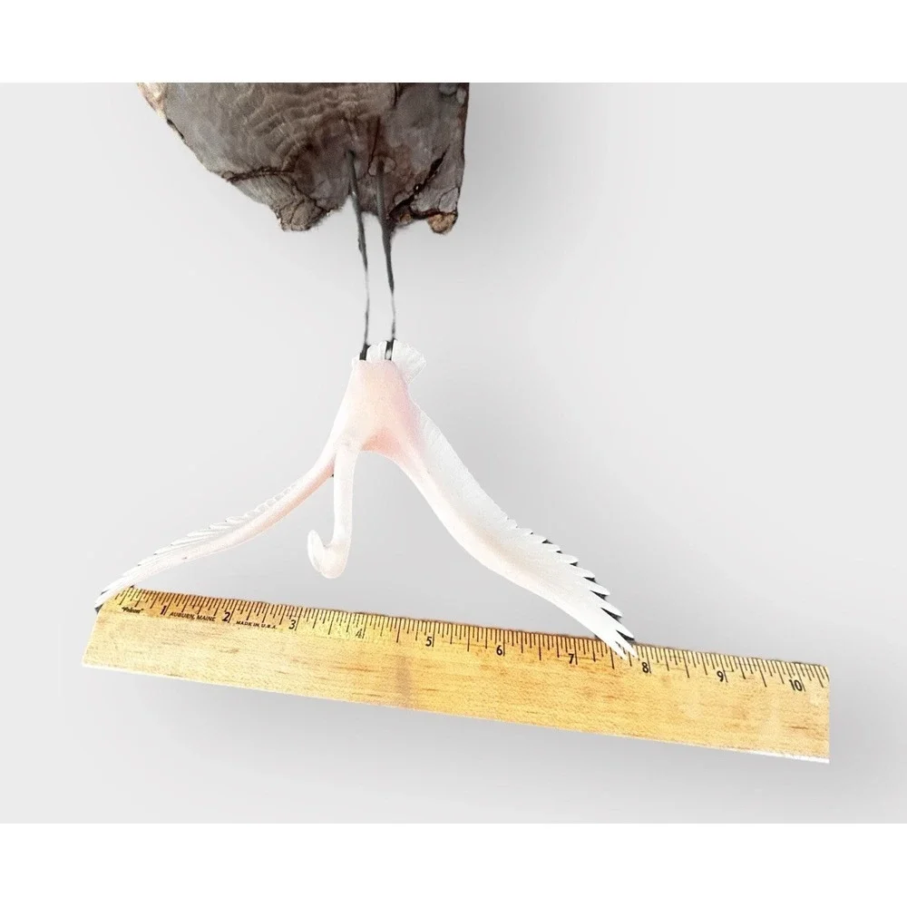Vintage John Perry Flamingo‎ Sculpture 1986 signed